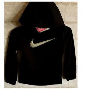 girls nike black hoodie